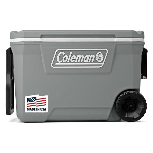 65-Quart Insulated Portable Rolling Cooler S92662