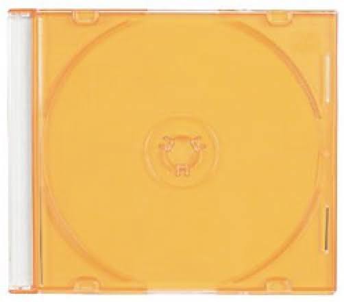 1000 Slim Orange Color CD Jewel Cases A128