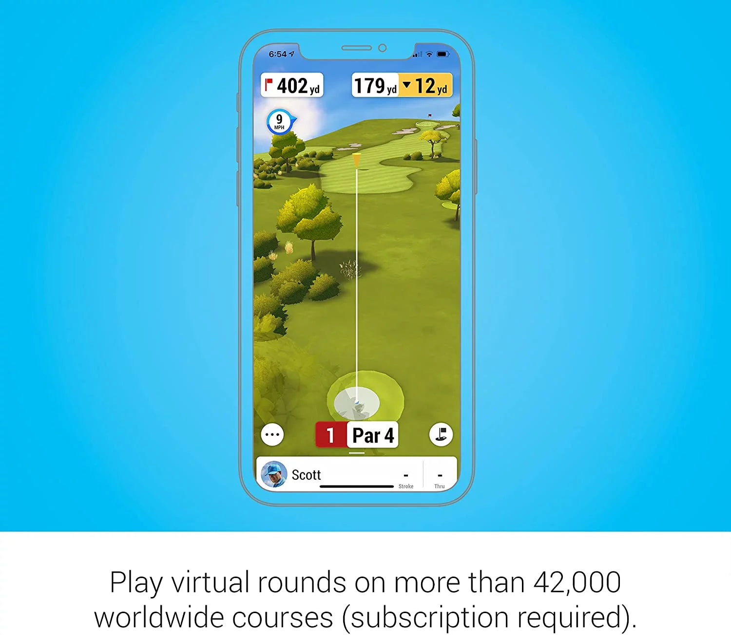 Portable Golf Launch Monitor with 10 Hours Battery Life G777921