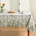 60x84 Inch Rectangular Floral Tablecloth N9607