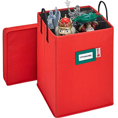 Storage Box for Nutcrackers and Figurines with Adjustable Dividers G602193