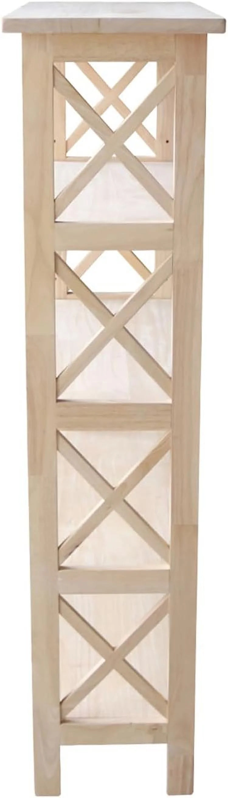 Unfinished Bookcase K9202
