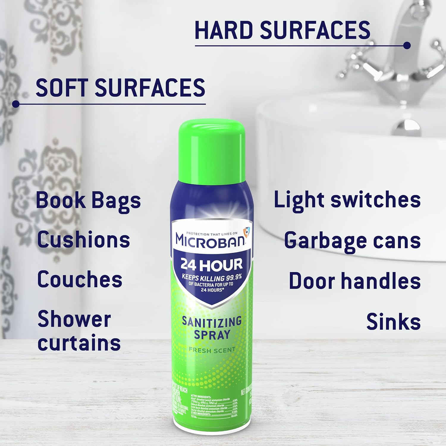 2 Count 15 oz Disinfectant Spray P690