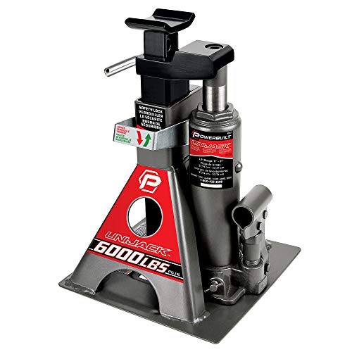 3 Ton 6000 Pound Capacity Bottle Jack and Jack Stands U392391