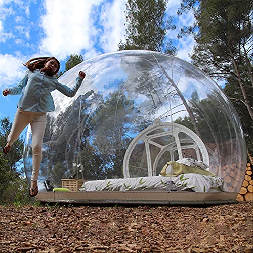 Inflatable Bubble Tent Clear Transparent Outdoor Tents F53567