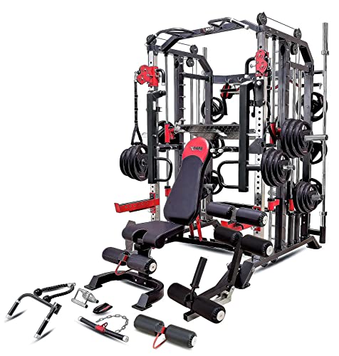 Commercial All in One Gym Machine with 400 lb Weight Stack N889