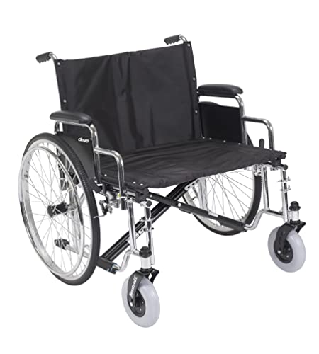 Black 30 Extra Wide Wheelchair Q687563