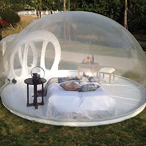 Inflatable Bubble Tent Clear Transparent Outdoor Tents F53567