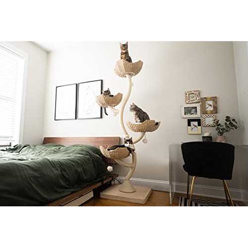White Cat Tree Y83018
