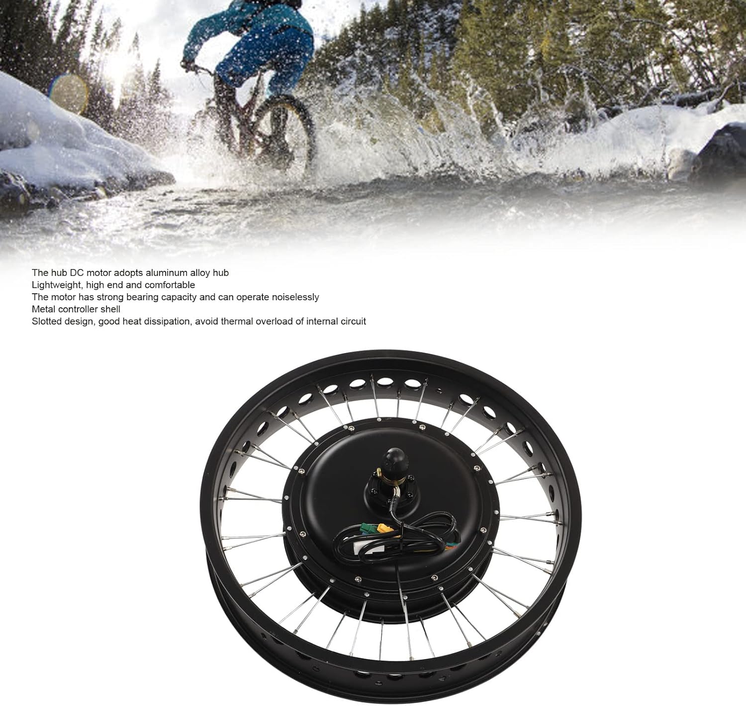48V 1000W 20Inch Electric Bike Conversion Kit with S866 Display U387
