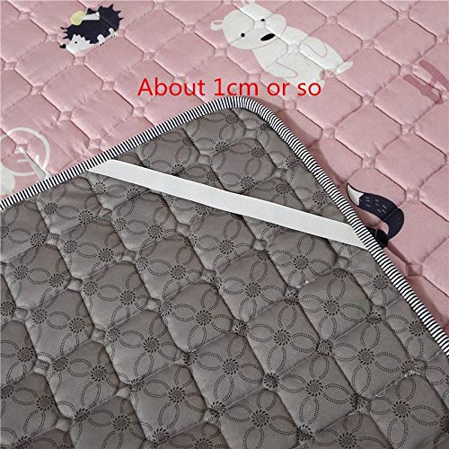 Non-slip Quilting Double Mattress Pad Futon Mattress 100x200cm P1415