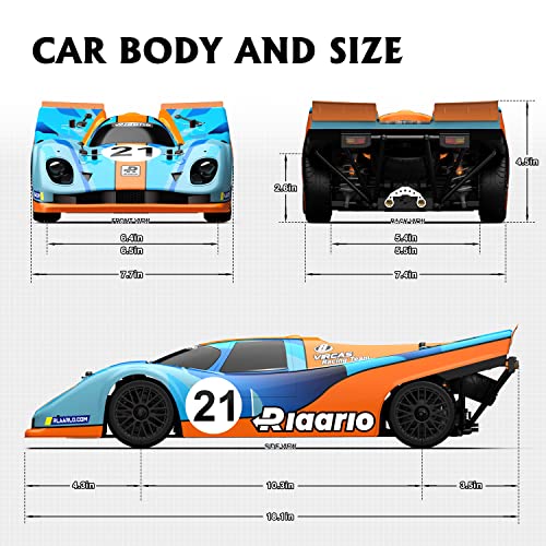 Brushless RC Car 60+ MPH 4x4 Monster Truck with 3S Battery D59714