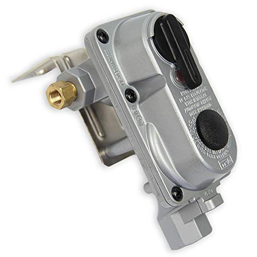 2-Stage Auto Changeover LP Propane Gas Regulator With Two 12 Inch Pigtails J55367