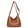 Soft PU Leather Crossbody Bag with Adjustable Strap K198366