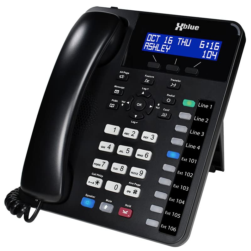 Small Business Phone System Bundle with 4 Digital Phones Q59562
