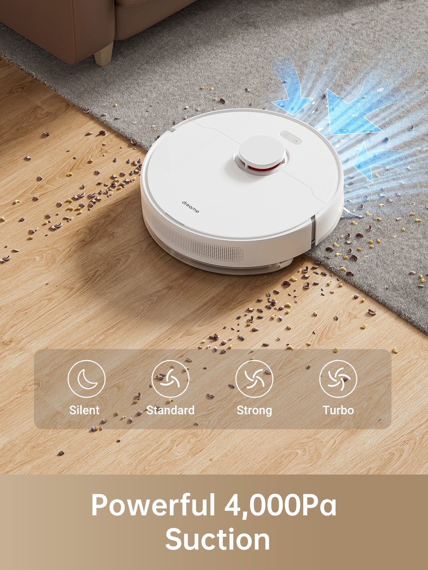Robot Vacuum and Mop with Self-Emptying Base G177