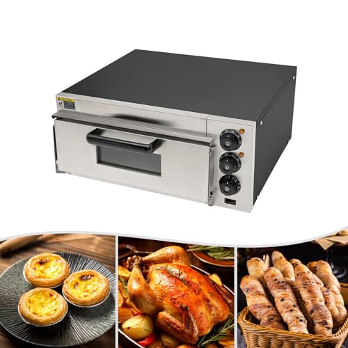 Stainless Steel Electric Pizza Oven, 1800W Y31128