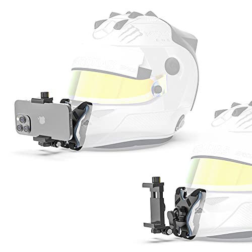 Motorcycle Helmet Chin Strap Mount with Phone Clip A4699