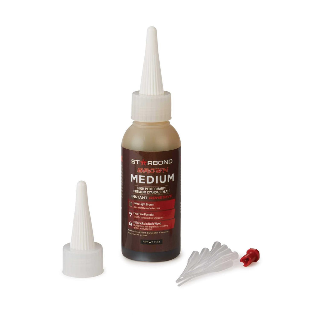 Brown Medium CA Glue R889528