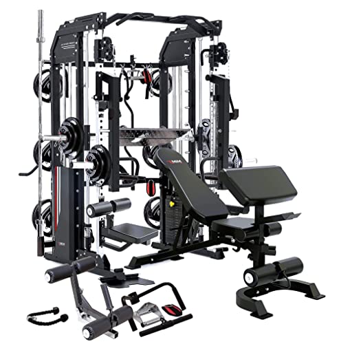Commercial All in One Gym Machine with 400 lb Weight Stack N889