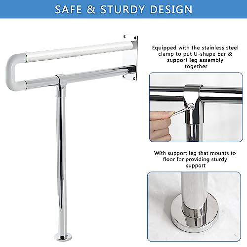 23.6 Inch Anti Slip Bathroom Grab Bar D41533