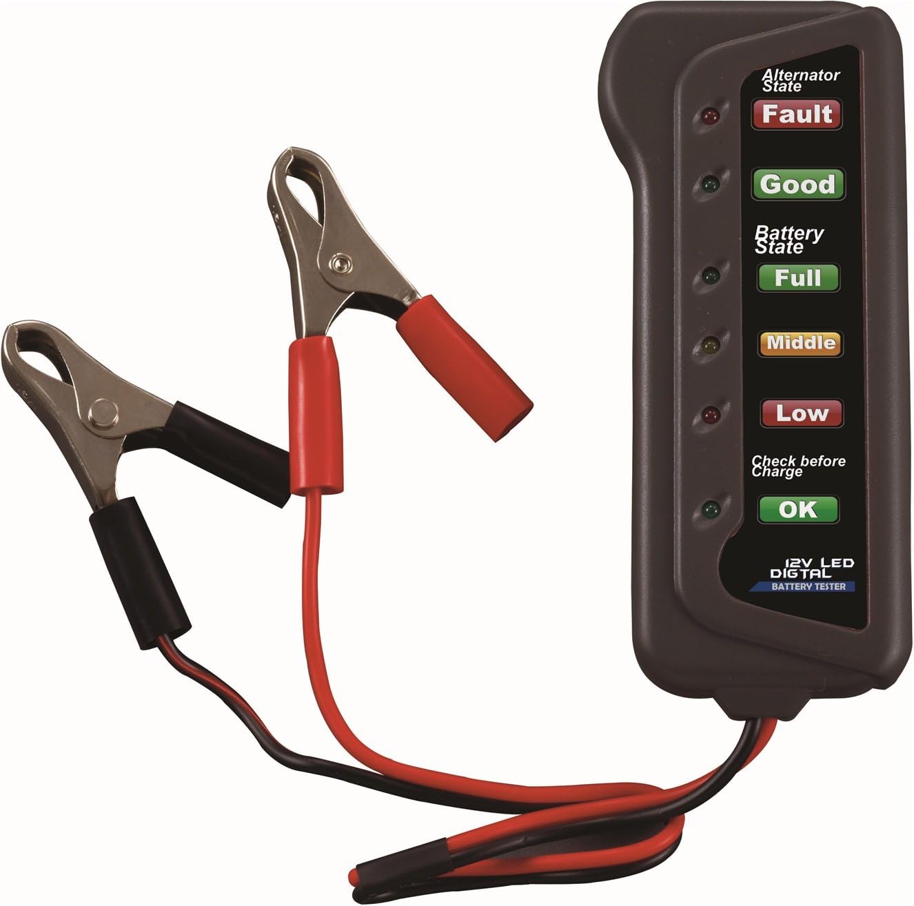 12V Car Battery Alternator Tester Pack of 2 X8098