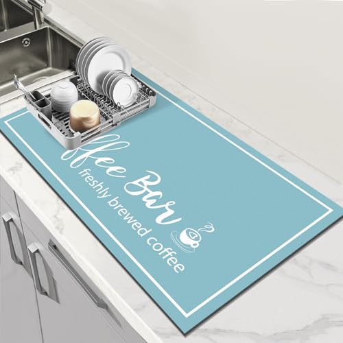 16"x24" Absorbent Coffee Bar Mat F4655