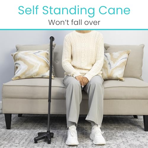 Adjustable Quad Cane with 4 Pronged Base A9979