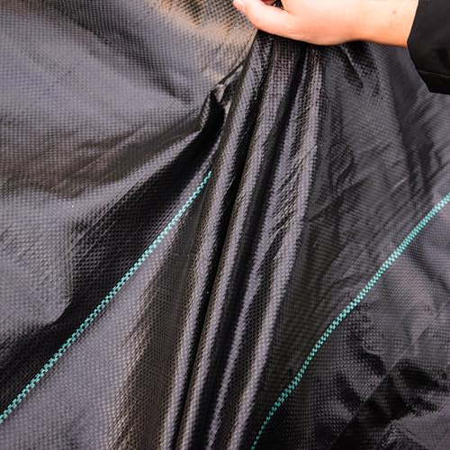 3.5oz Black Dual-Layer Weed Barrier Landscape Fabric R20262