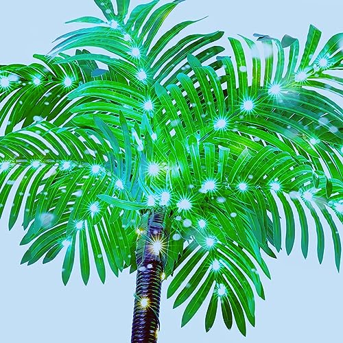 Lighted 6Ft Artificial Palm Tree Y66130