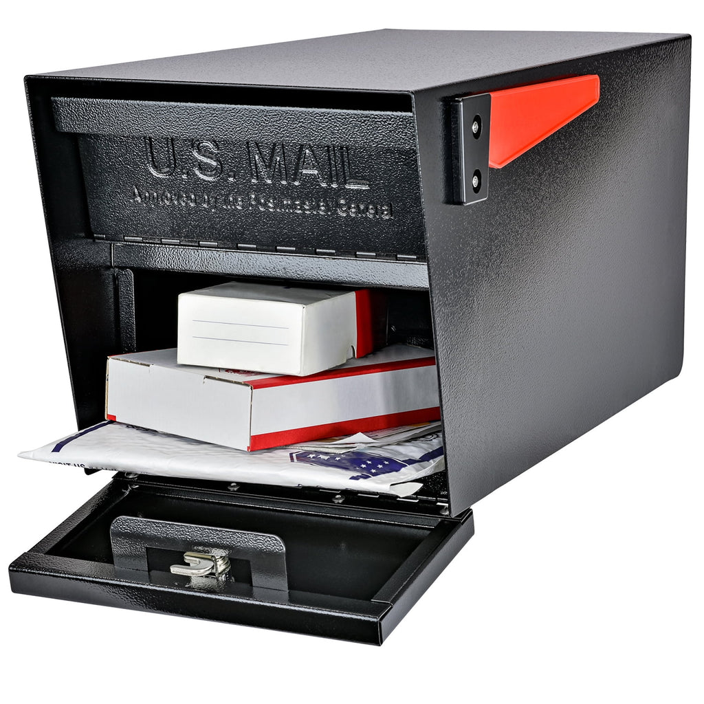 Black Locking Security Mailbox K5994