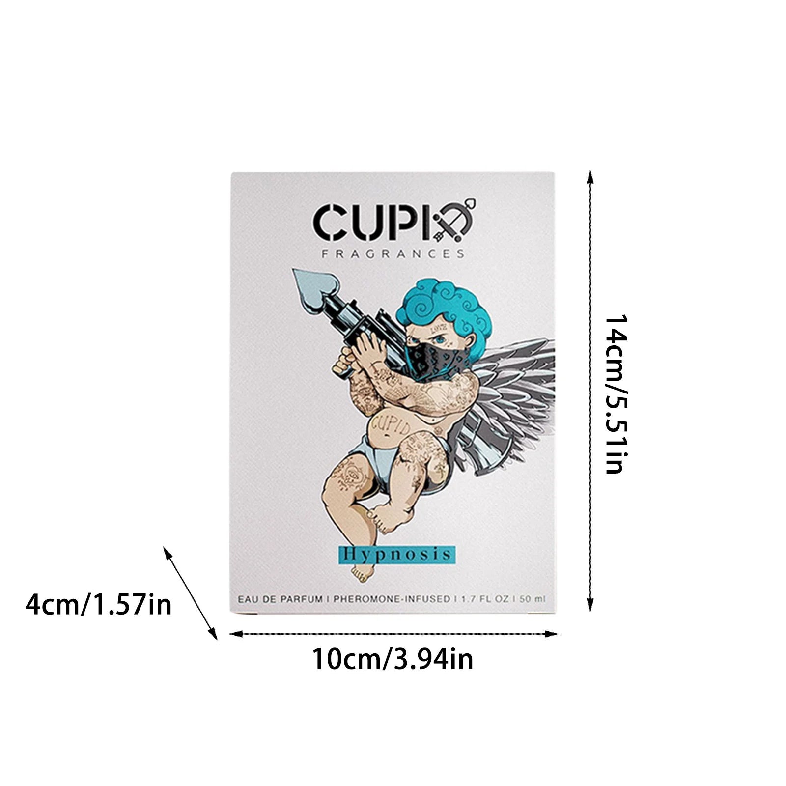 Cupid Charm Men's Toilet (Pheromone Injection) Hypnotic Cologne Fragrances for Men 2PCS J682