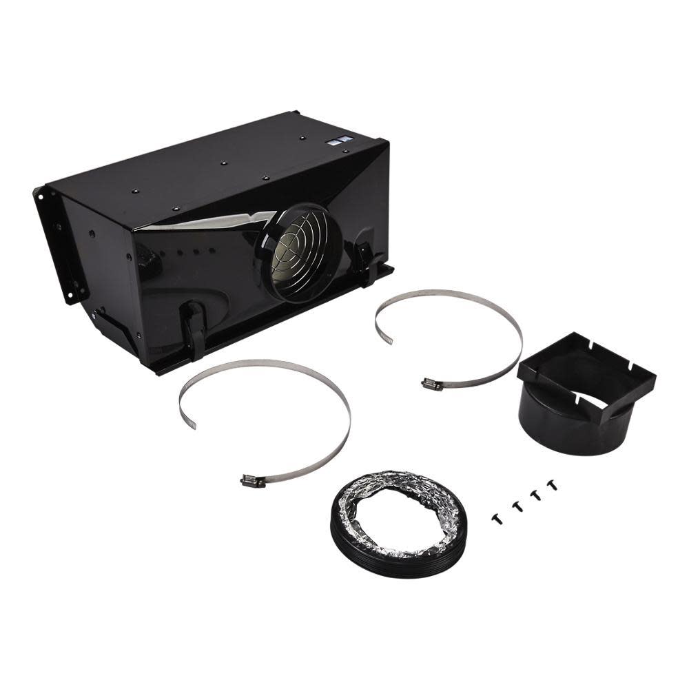 White Ductless Downdraft Range Vent Kit S9781
