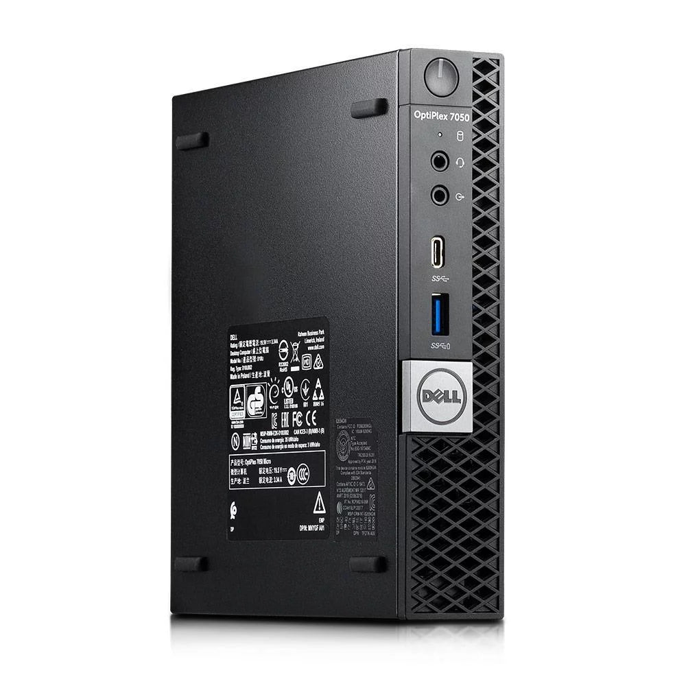 Restored Dell Optiplex Micro PC Intel i5-7500T 2.7Ghz 8GB DDR4 128GB SSD Win 10 Pro O608253