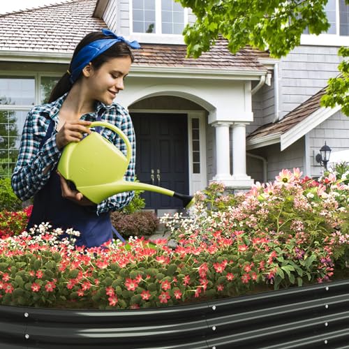 9FT(L)×2FT(W)×2FT(H) Gray Raised Garden Bed M124162