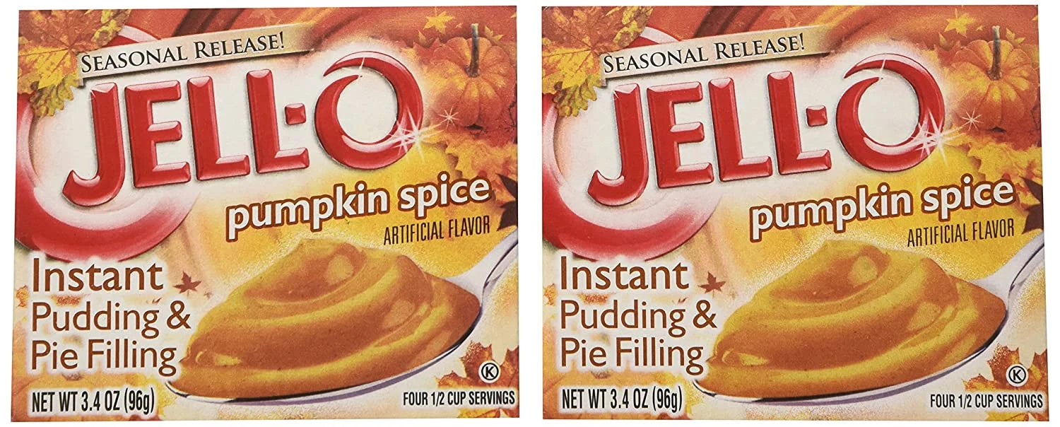 Pumpkin Instant Pudding & Pie Filling, 3.4-ounce Boxes (Pack of 8) U9496