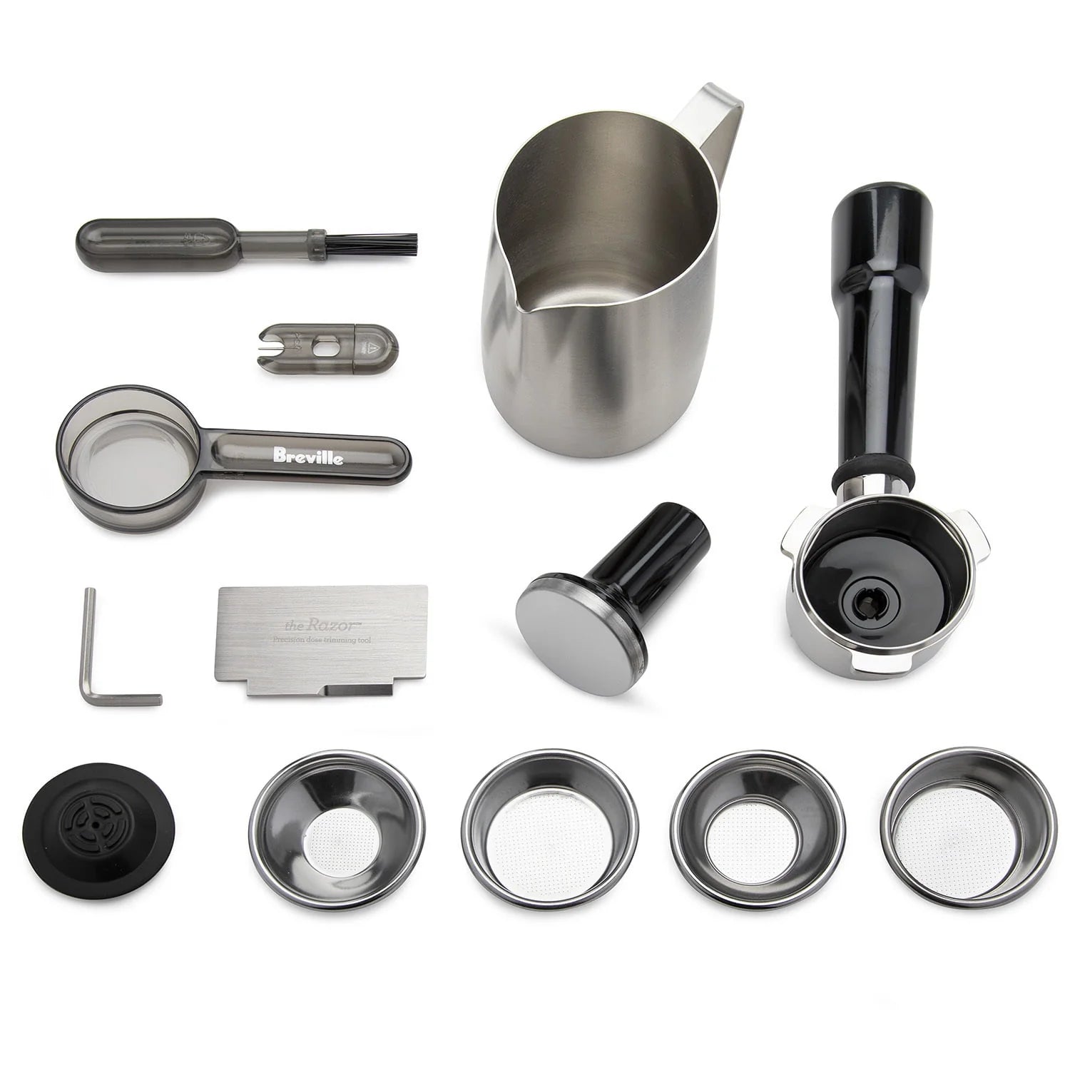 Stainless Steel Coffee Machine with Cappuccinatore K604381