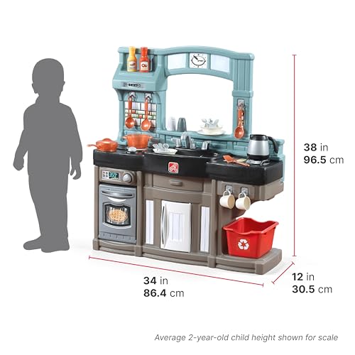 25 Piece Plastic Kids Kitchen Playset L8157