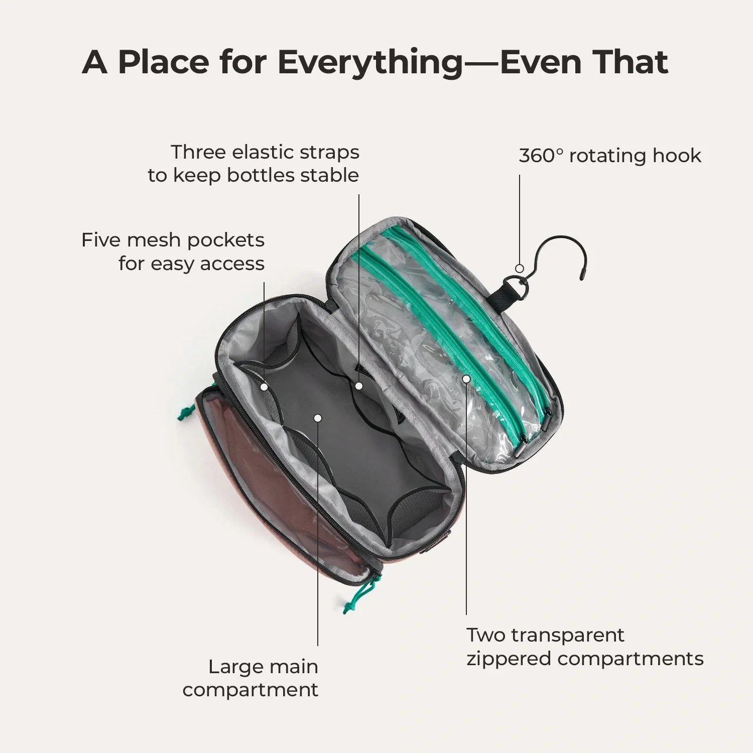 (FREE GIFT) Blast Toiletry Bag