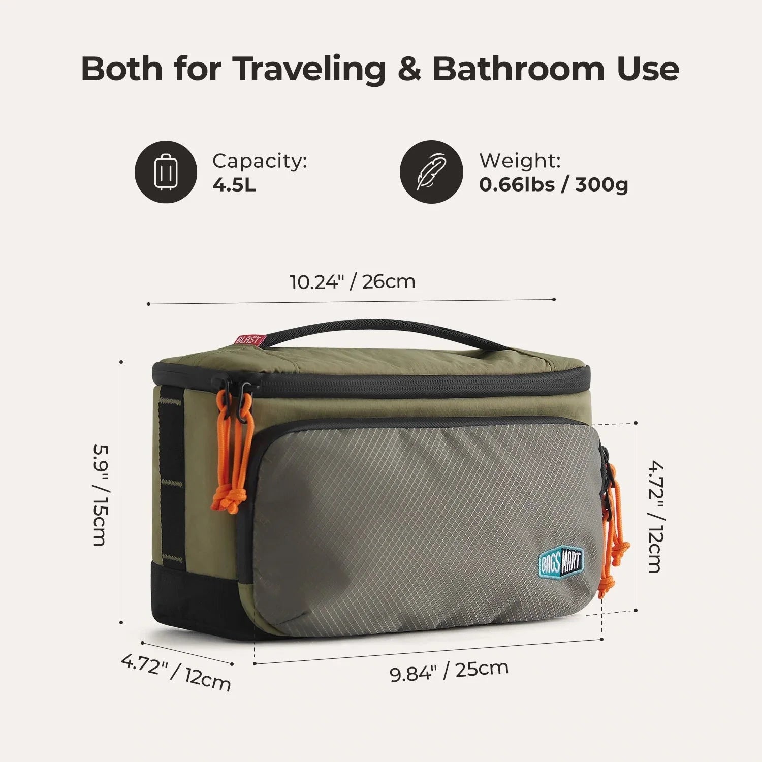 (FREE GIFT) Blast Toiletry Bag