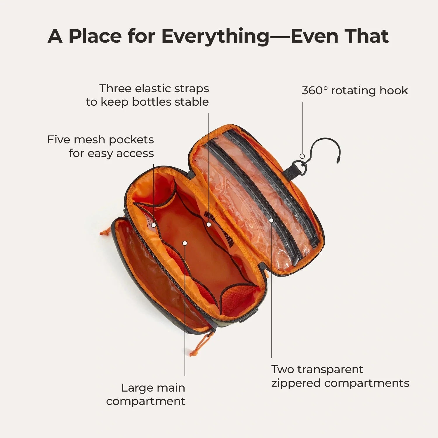 (FREE GIFT) Blast Toiletry Bag