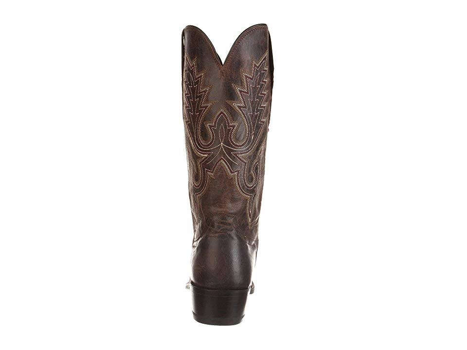 Chocolate Madras Goat Cowboy Boots K412
