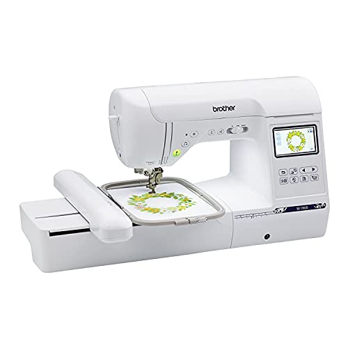 Computerized Sewing and Embroidery Machine, 138 Designs, 240 Built-in Stitches, 5" x 7" Hoop Area, 3.2" LCD Touchscreen Display, 8 Feet O242566