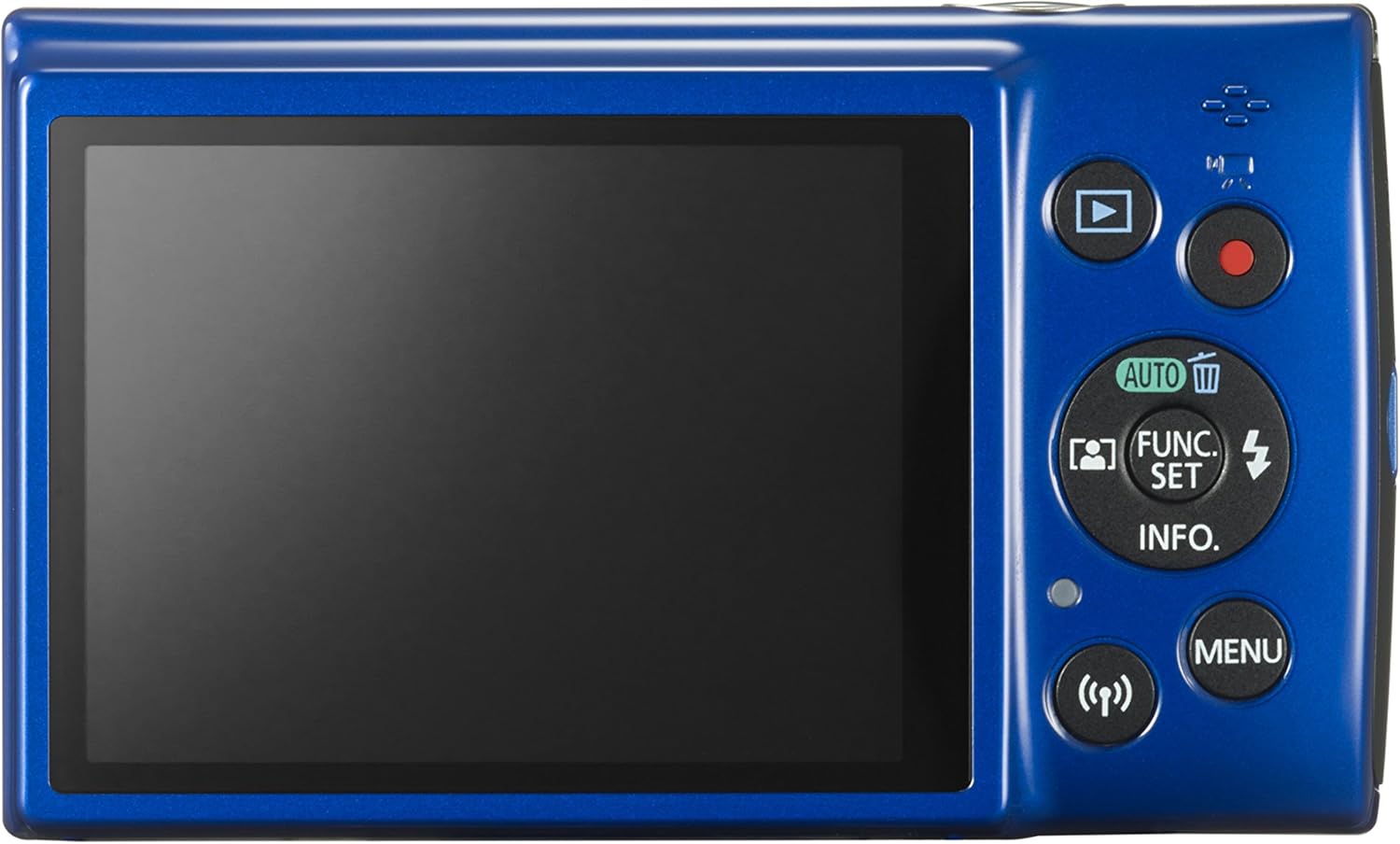 Blue Digital Camera with 10x Optical Zoom and Image Stabilization S46369
