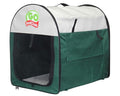 43" Soft Collapsible Dog Crate with Durable Mesh Windows, Forest Green Camo Z9850
