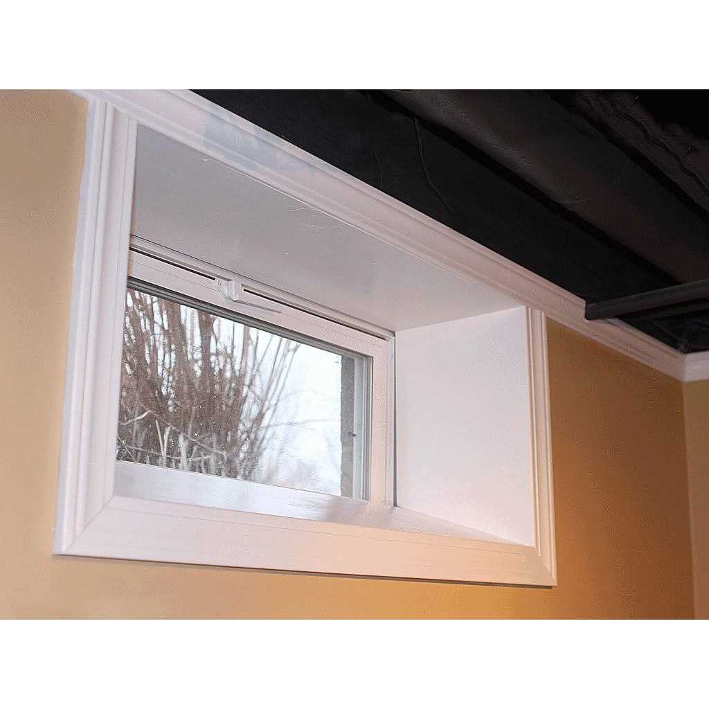 32 X 18 Vinyl Basement Hopper Window T473058