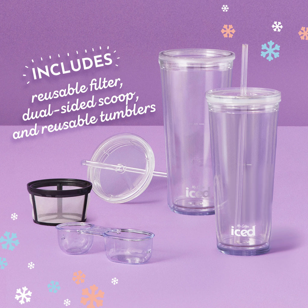 Single-Serve Coffee Maker & Blender with 2 Tumblers H222677