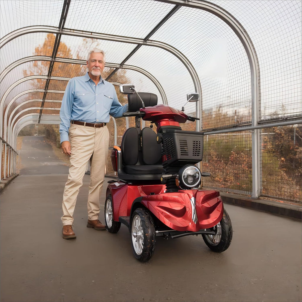 500lbs Capacity Electric All Terrain Off Road Scooter J36542