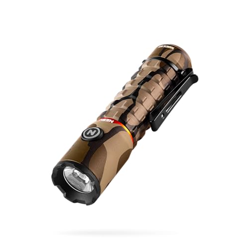 2000 Lumen Rechargeable LED Flashlight with Removable Clip H59520
