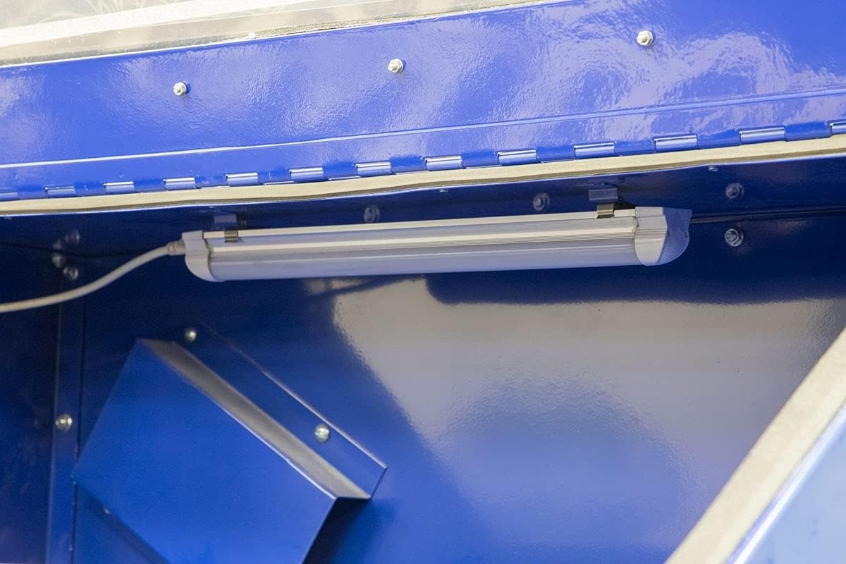 Abrasive Media Blast Cabinet Tool Holds Up to 120 Lbs of Media 7 CFM at 90 PSI M76853
